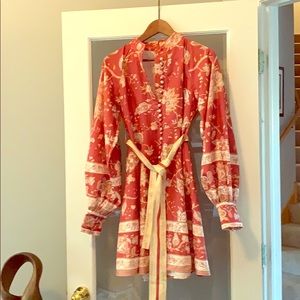 No brand dress. Similar to Zimmerman dress.